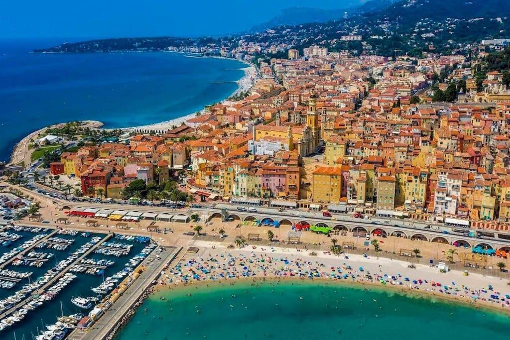 Apartamento Beau 2 Pieces,Terrasse, Parking Menton Centre Exterior foto